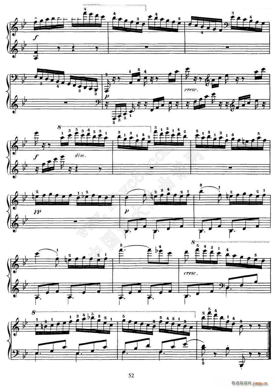 Czerny 100 Progressive Studies Op 139 78 83(钢琴谱)6