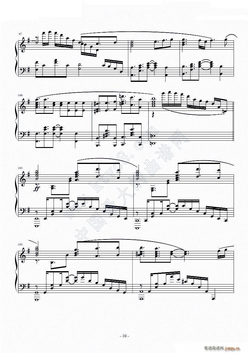 No Game No Life OP完整版(钢琴谱)5