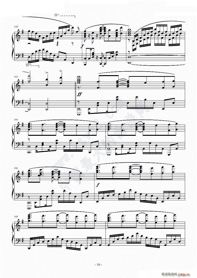 No Game No Life OP完整版(钢琴谱)7