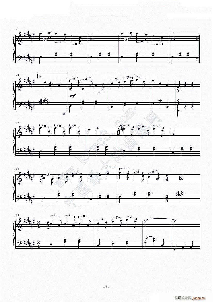 The Ideal(钢琴谱)3