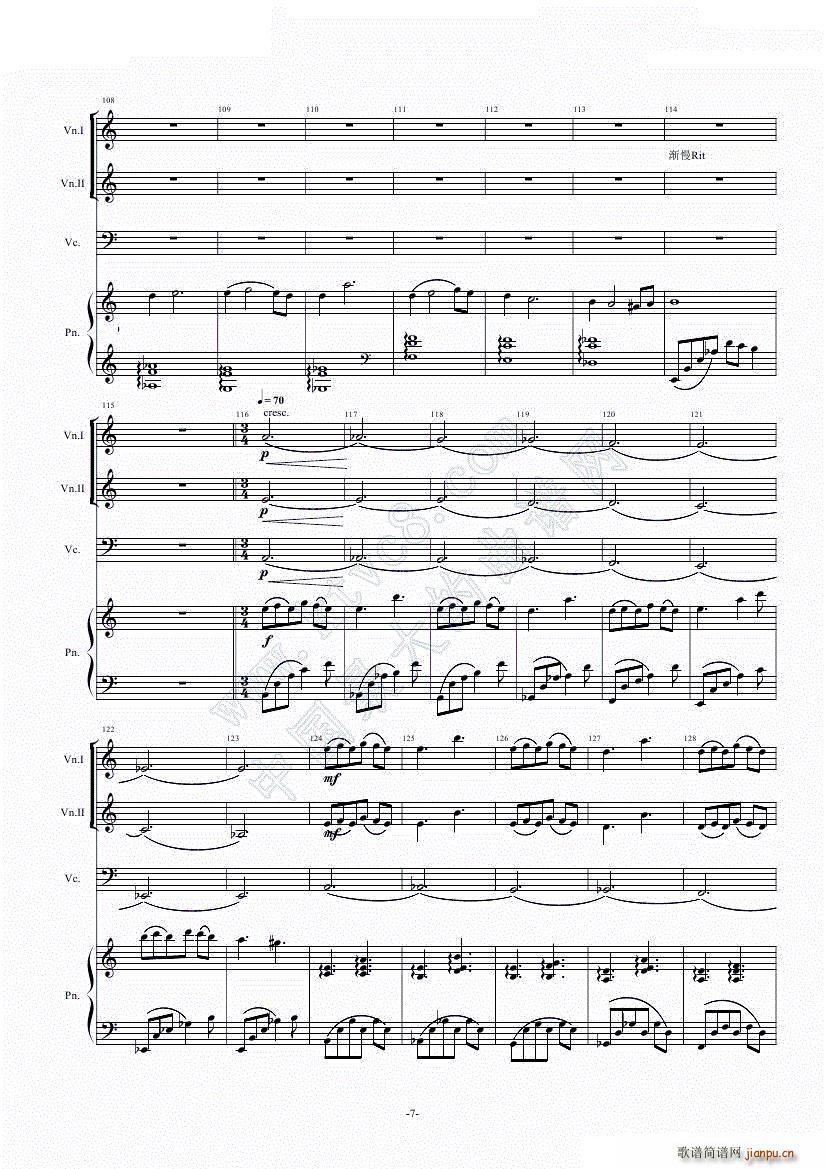 A Minor Suite(钢琴谱)7