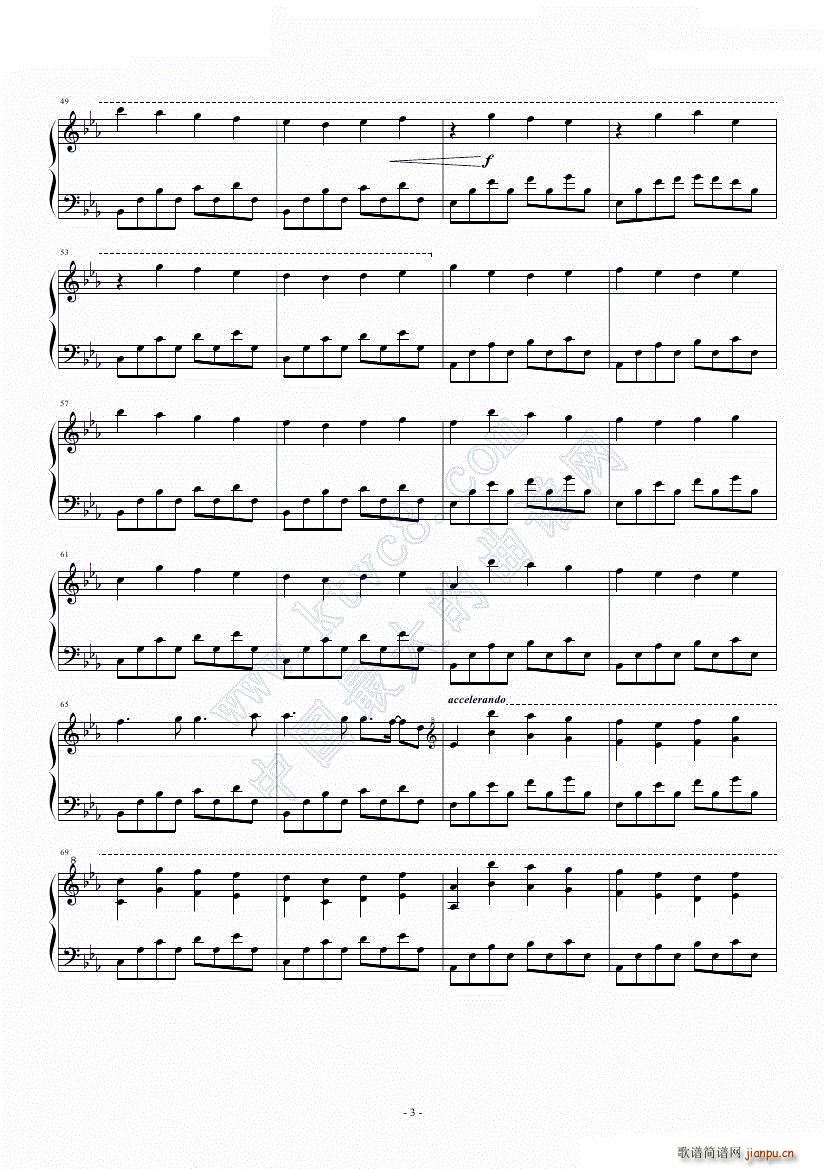 Dream of lights(钢琴谱)3