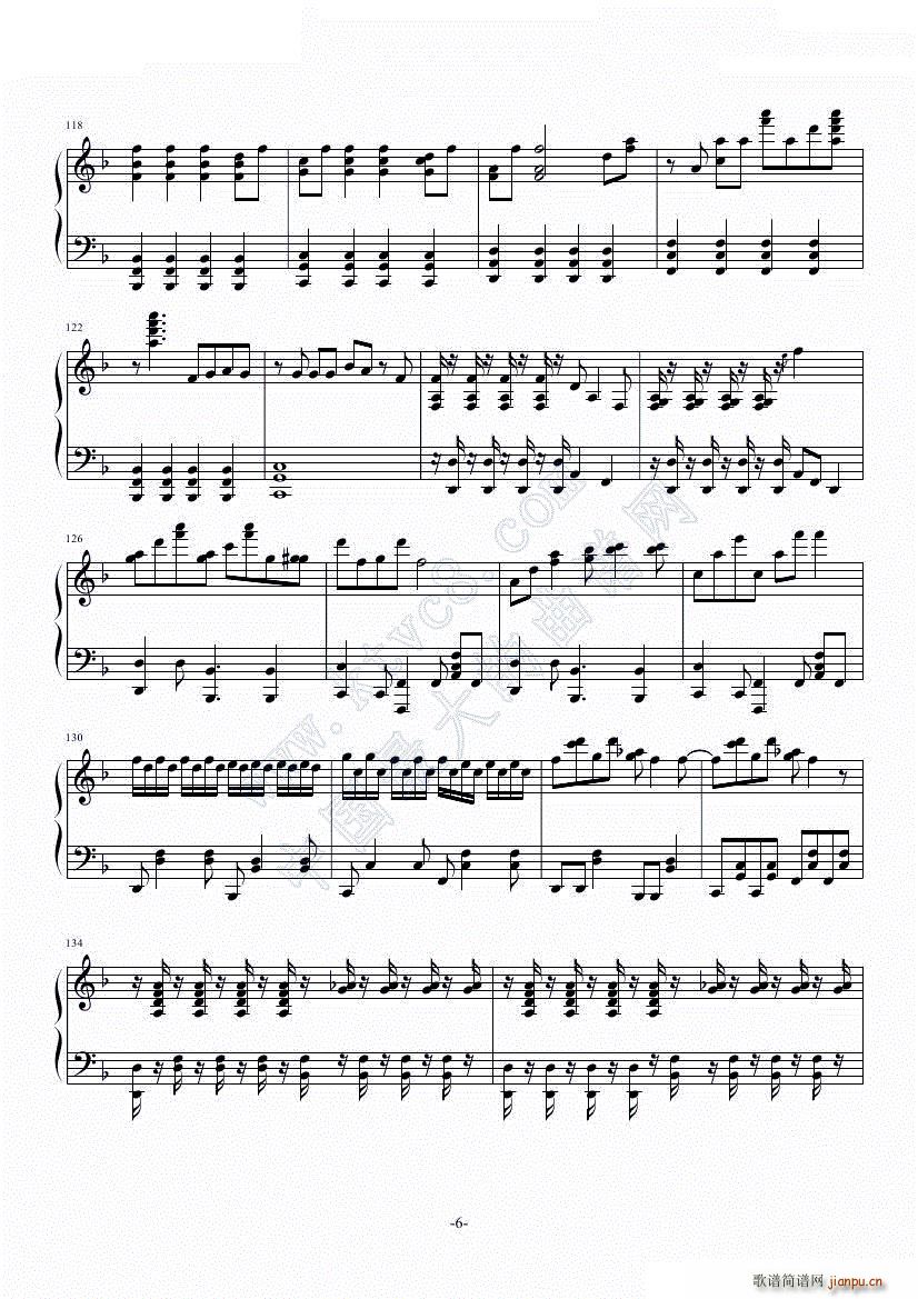 op1 abnormalize(钢琴谱)6