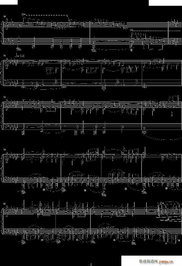 肖邦革命幻想曲(钢琴谱)6