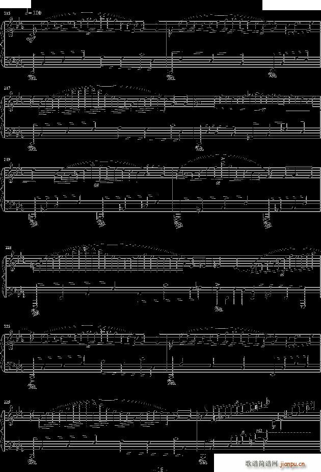 肖邦革命幻想曲(钢琴谱)16