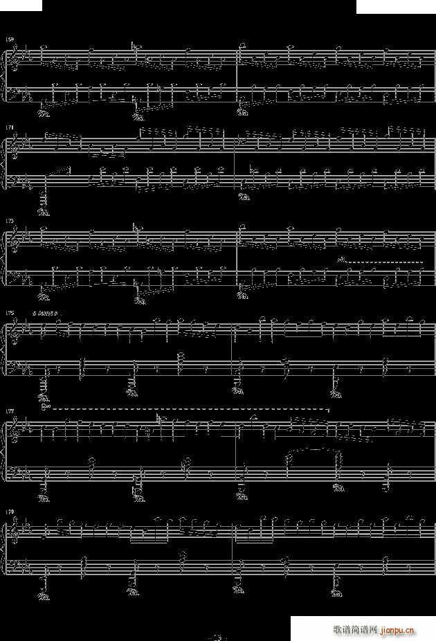 肖邦革命幻想曲(钢琴谱)13