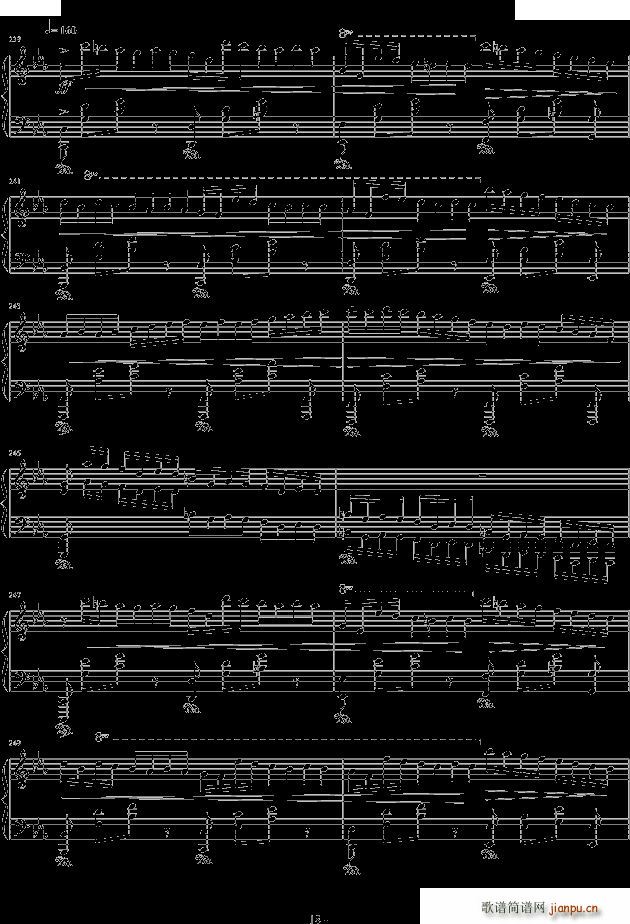 肖邦革命幻想曲(钢琴谱)18