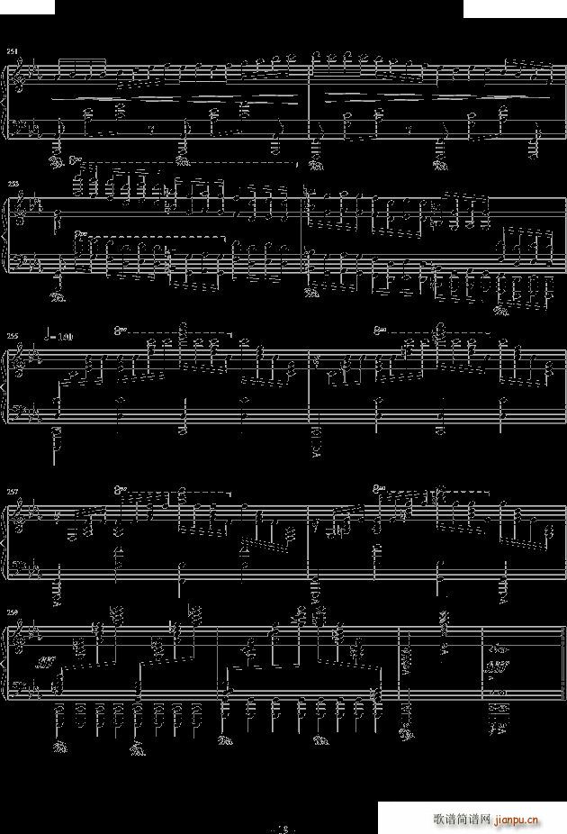 肖邦革命幻想曲(钢琴谱)19
