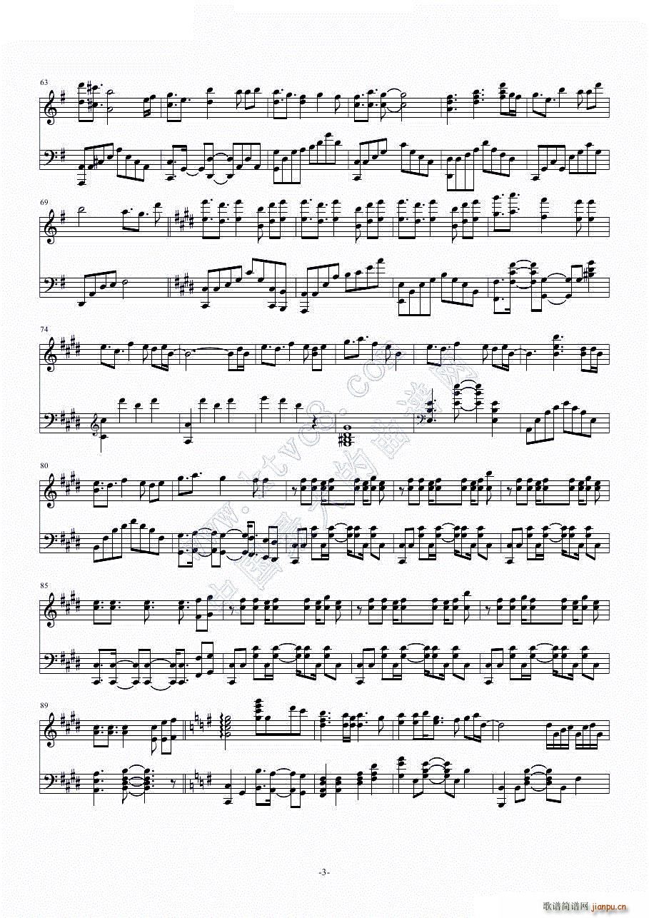 NO GAME NO LIFE op(钢琴谱)3