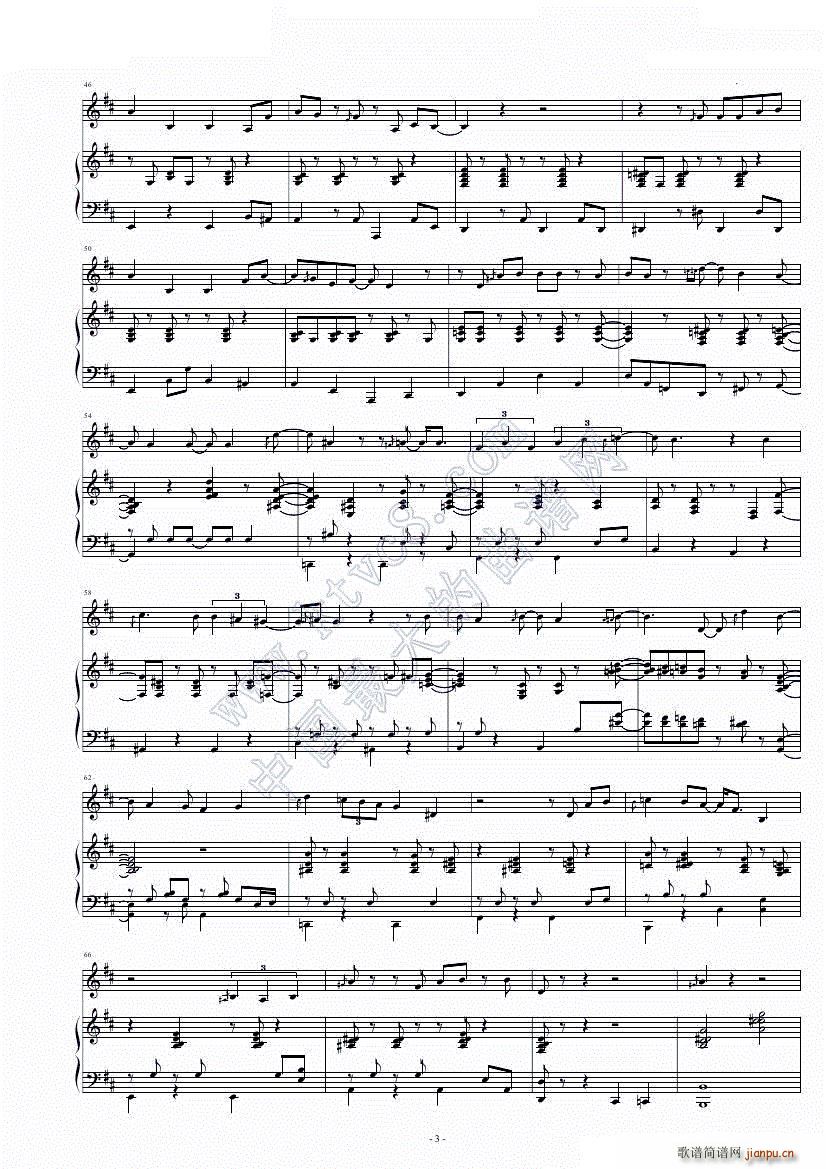 BOSSA Papo de Psicologo(钢琴谱)3