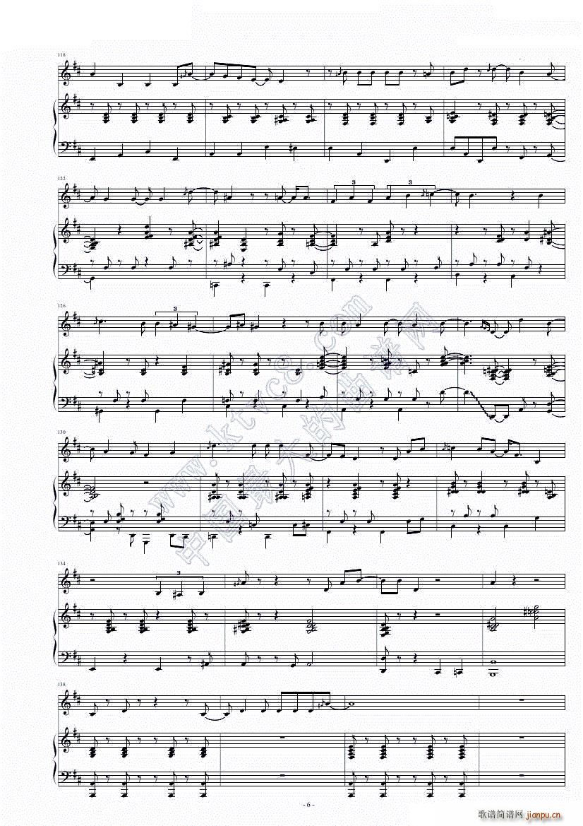 BOSSA Papo de Psicologo(钢琴谱)6