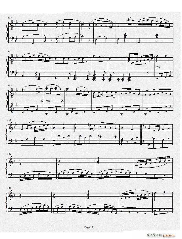 钢琴奏鸣曲Ⅰ 项道荣作品(钢琴谱)11