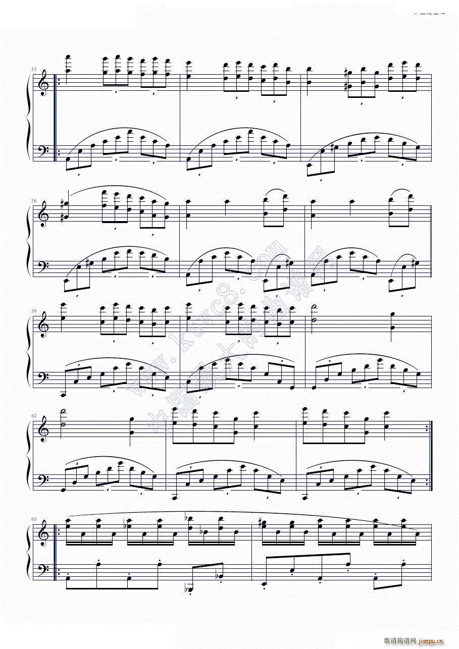 小温小学之作 谐虐曲(钢琴谱)8