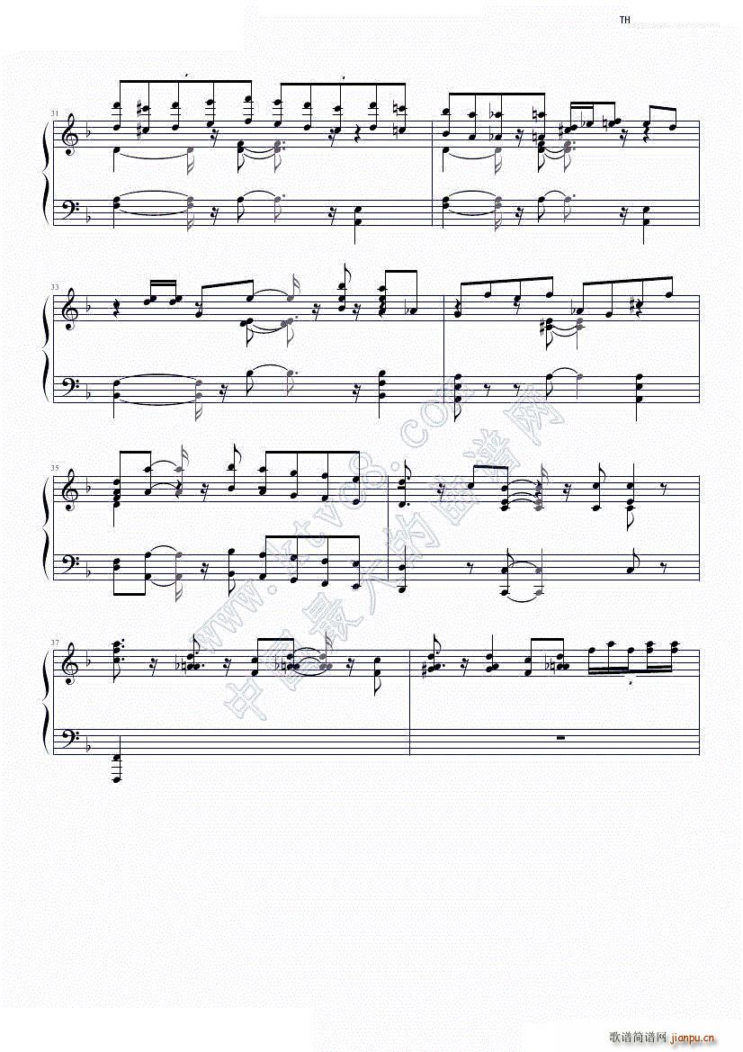 海上钢琴师The Crave 1900版(钢琴谱)5