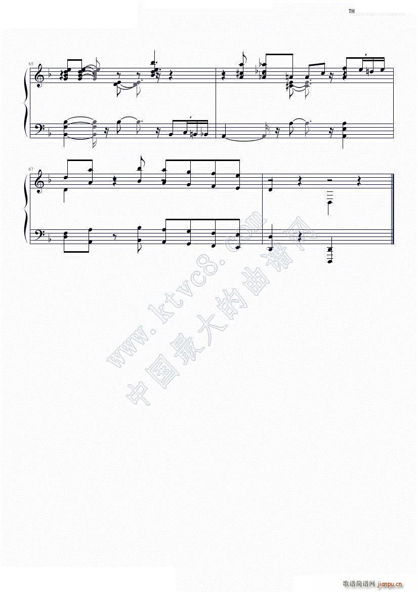 海上钢琴师The Crave 1900版(钢琴谱)9