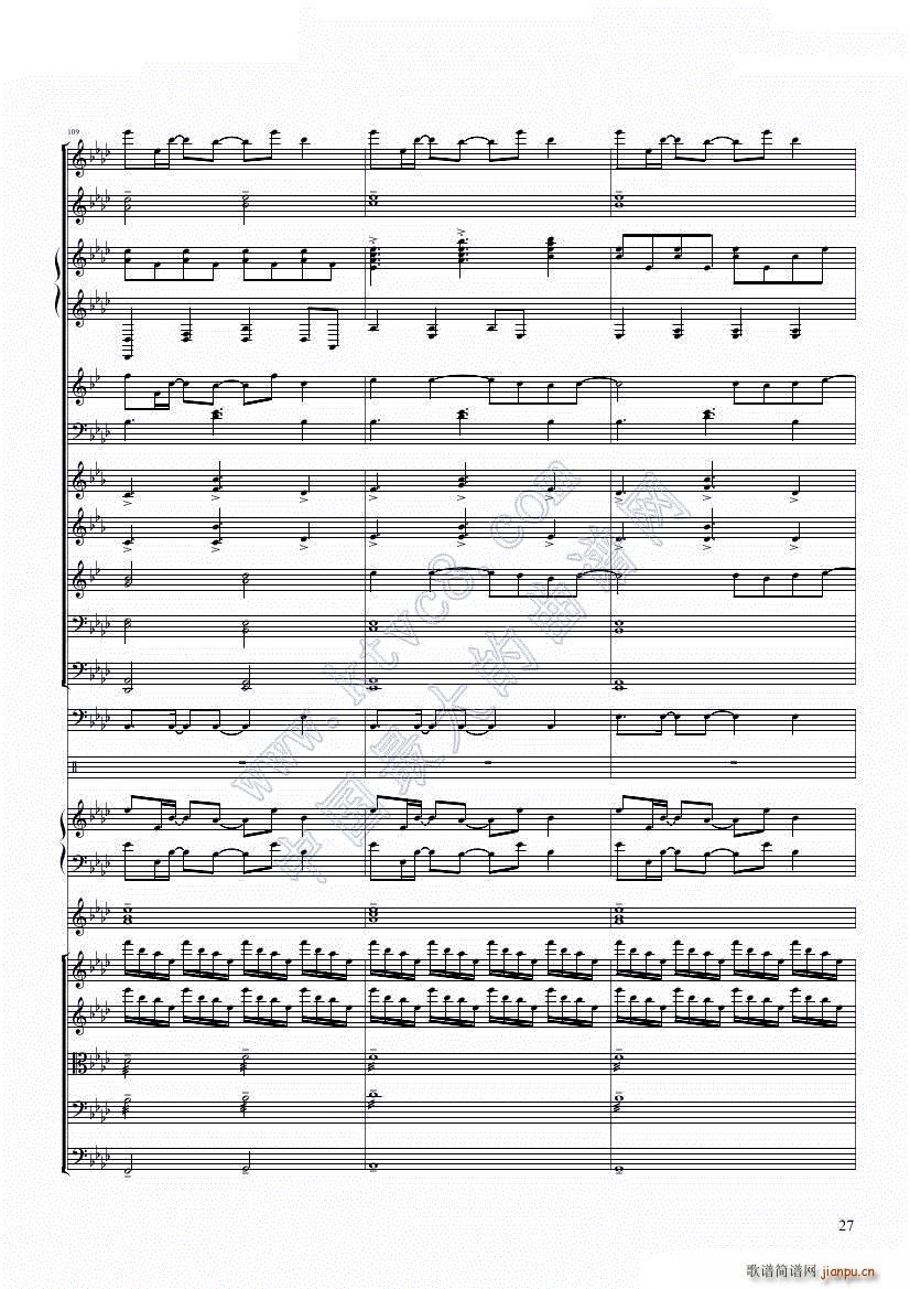 融合 冰雪极乐已去Let XP Go(钢琴谱)27