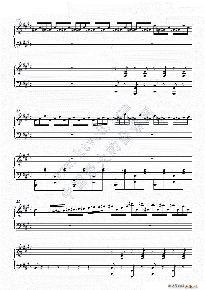 Free And Easy(钢琴谱)5