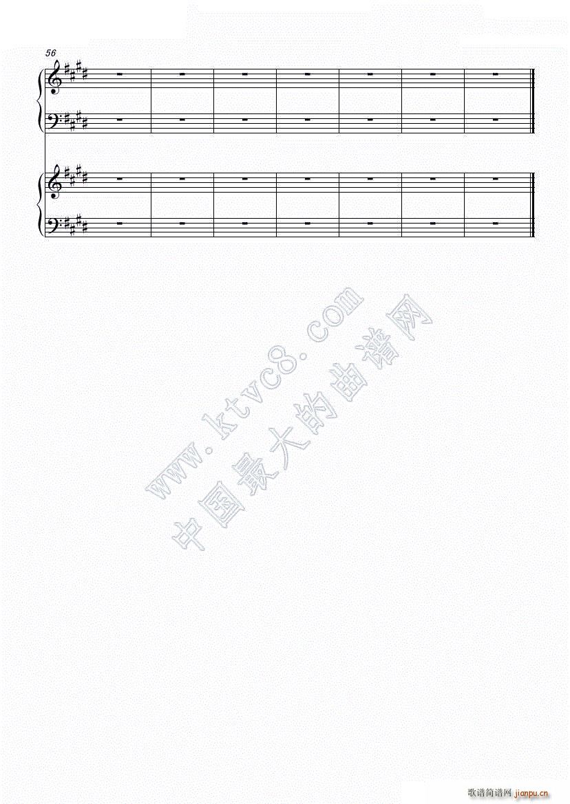 Free And Easy(钢琴谱)8