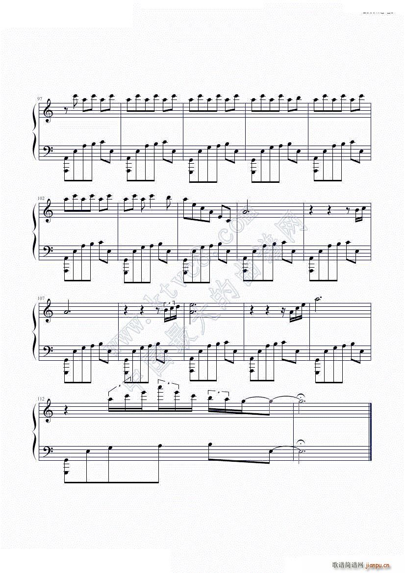 letting go(钢琴谱)7