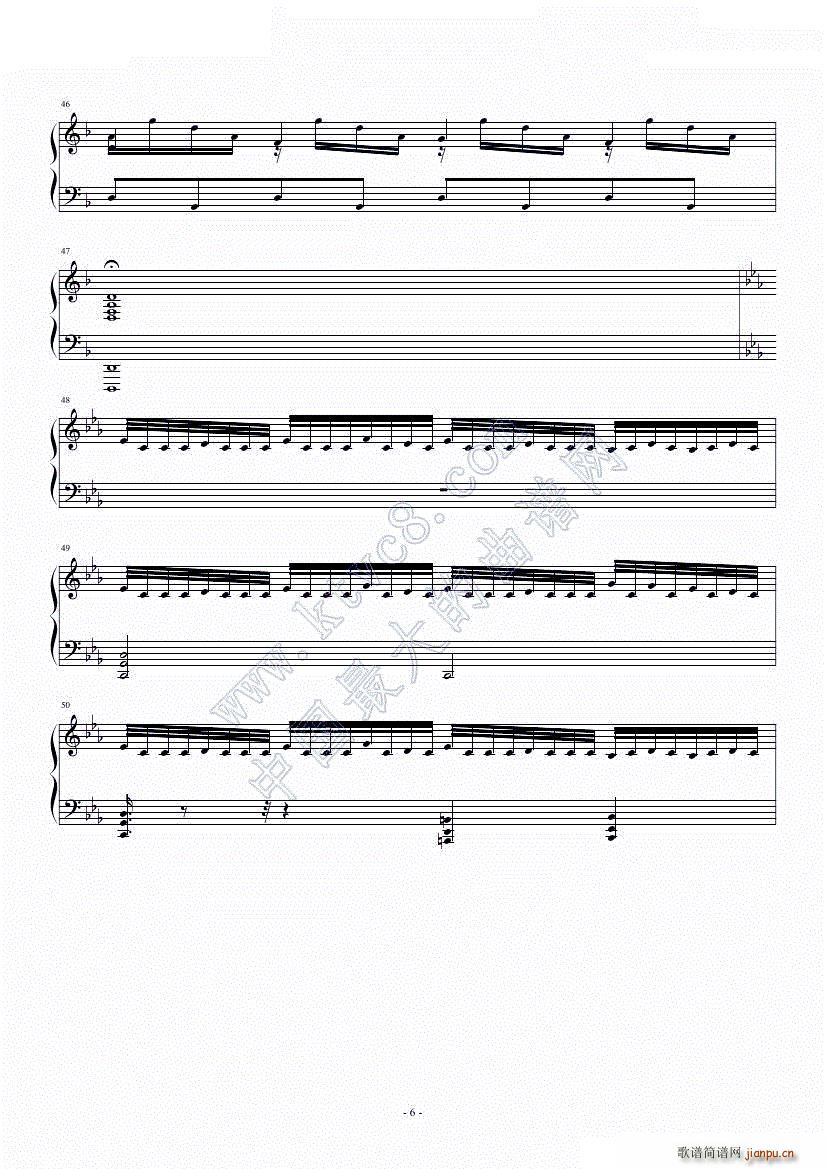 Assassins Creed 刺客信条 组曲 F调(钢琴谱)6