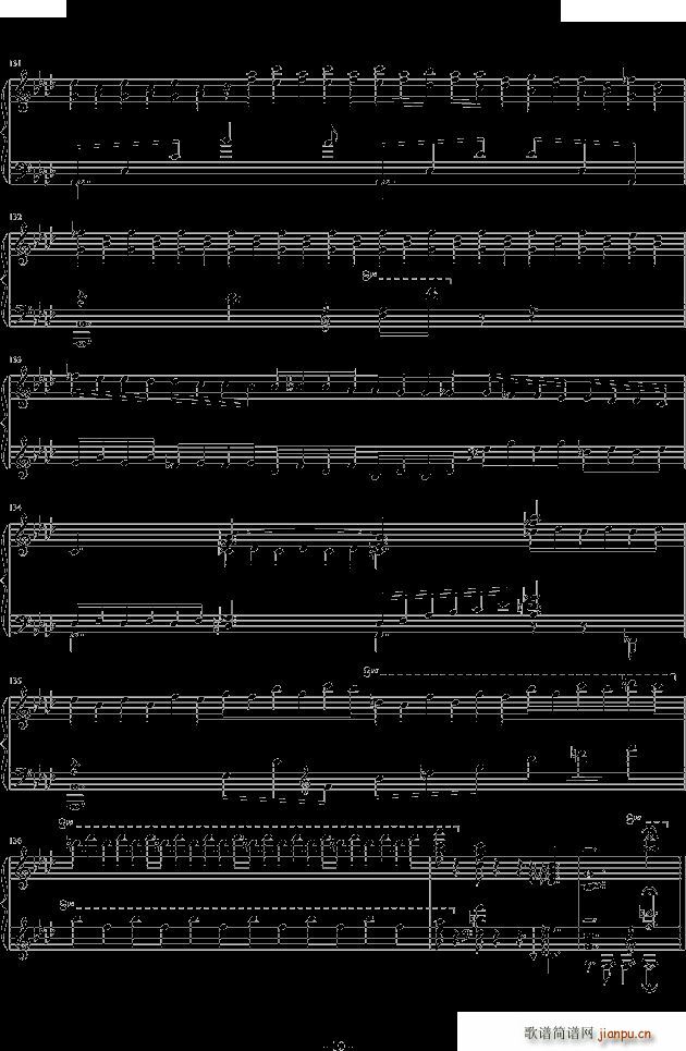 concert etude op 40 no 2reverie(钢琴谱)10