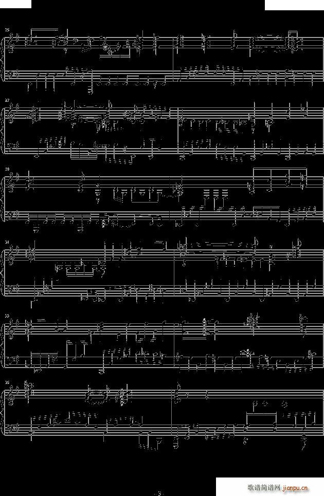 concert etude op 40 no 3toccatina(钢琴谱)3