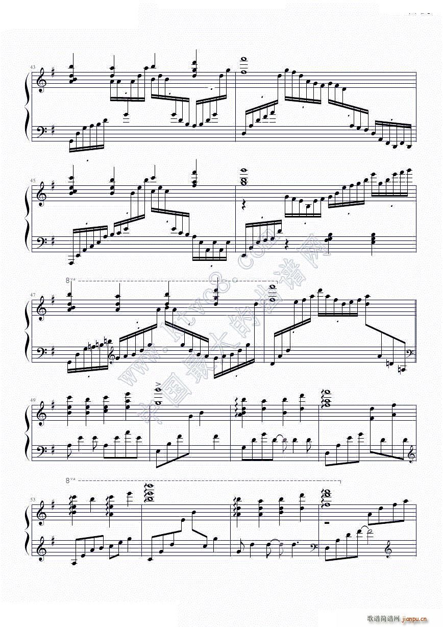 Time 盗梦空间 曲目12(钢琴谱)5