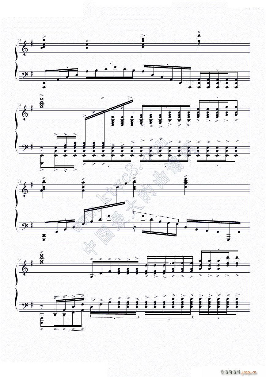 Time 盗梦空间 曲目12(钢琴谱)3