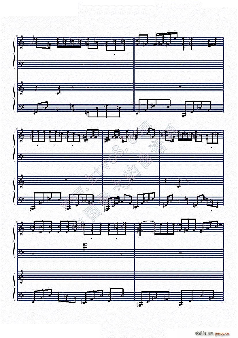 思觉失调(钢琴谱)6