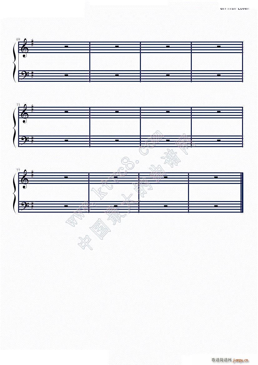 girlish lover我女友与青梅竹马的惨烈修罗场OP(钢琴谱)6