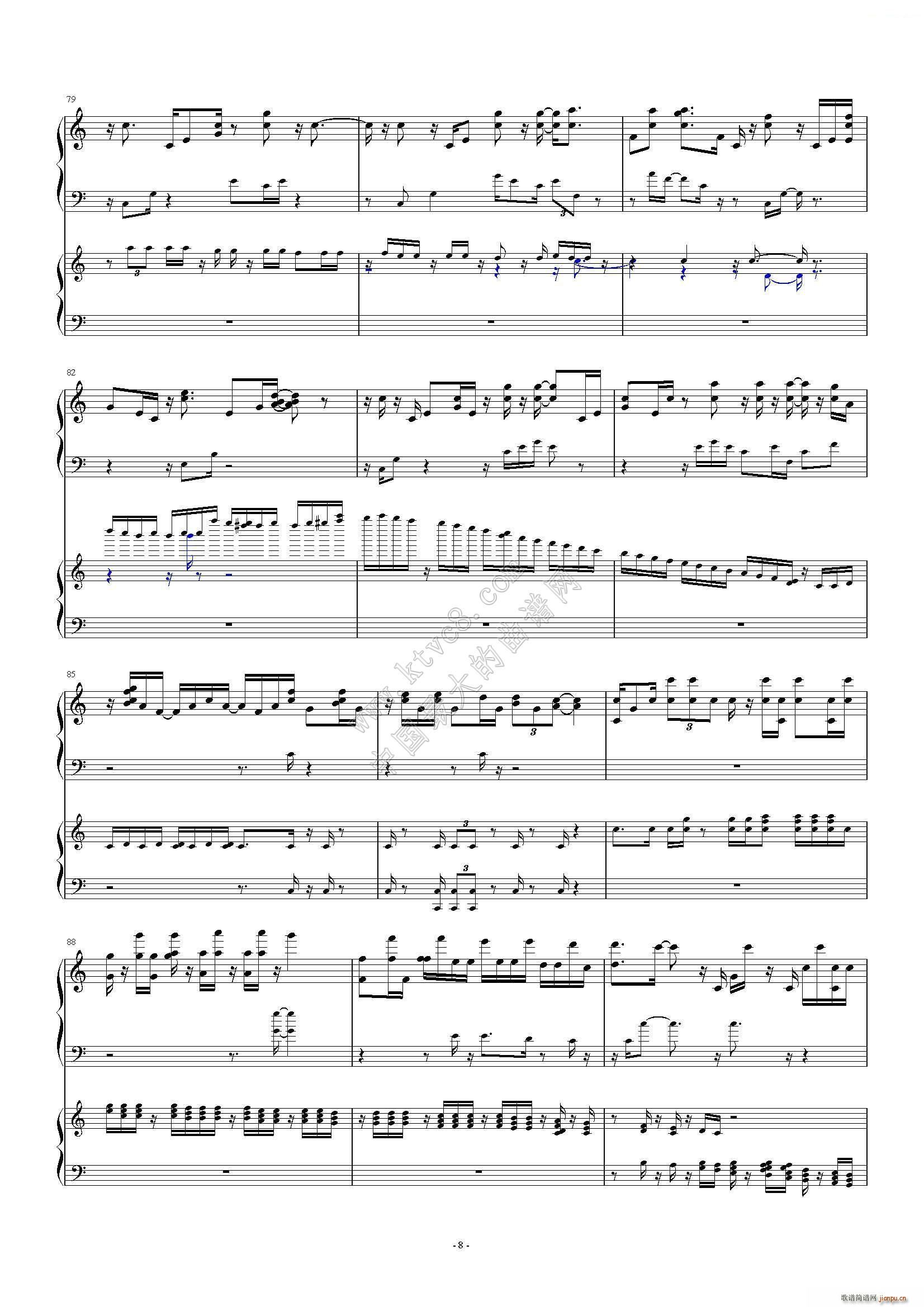 小星星变态版 第一章(钢琴谱)10