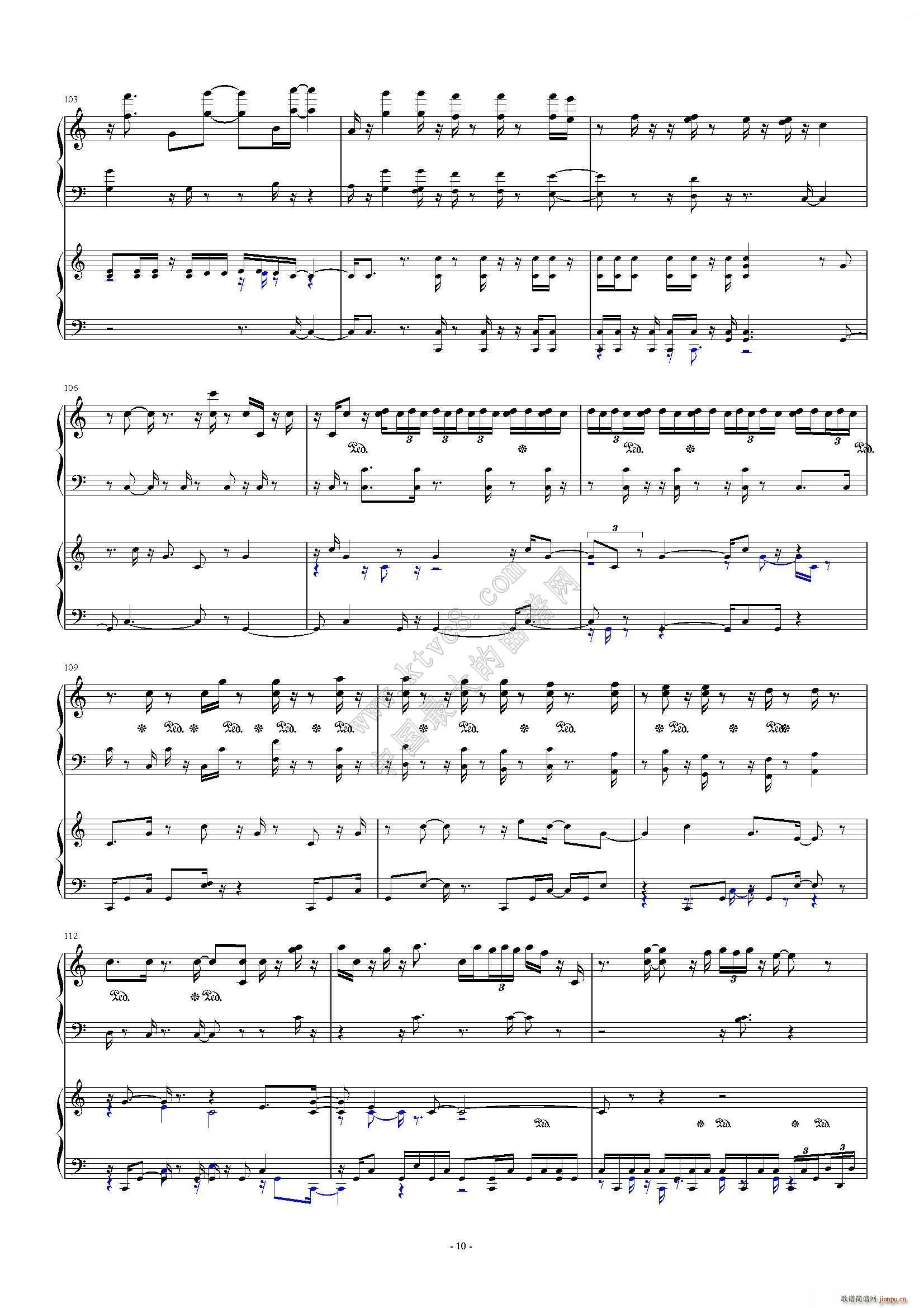 小星星变态版 第一章(钢琴谱)13