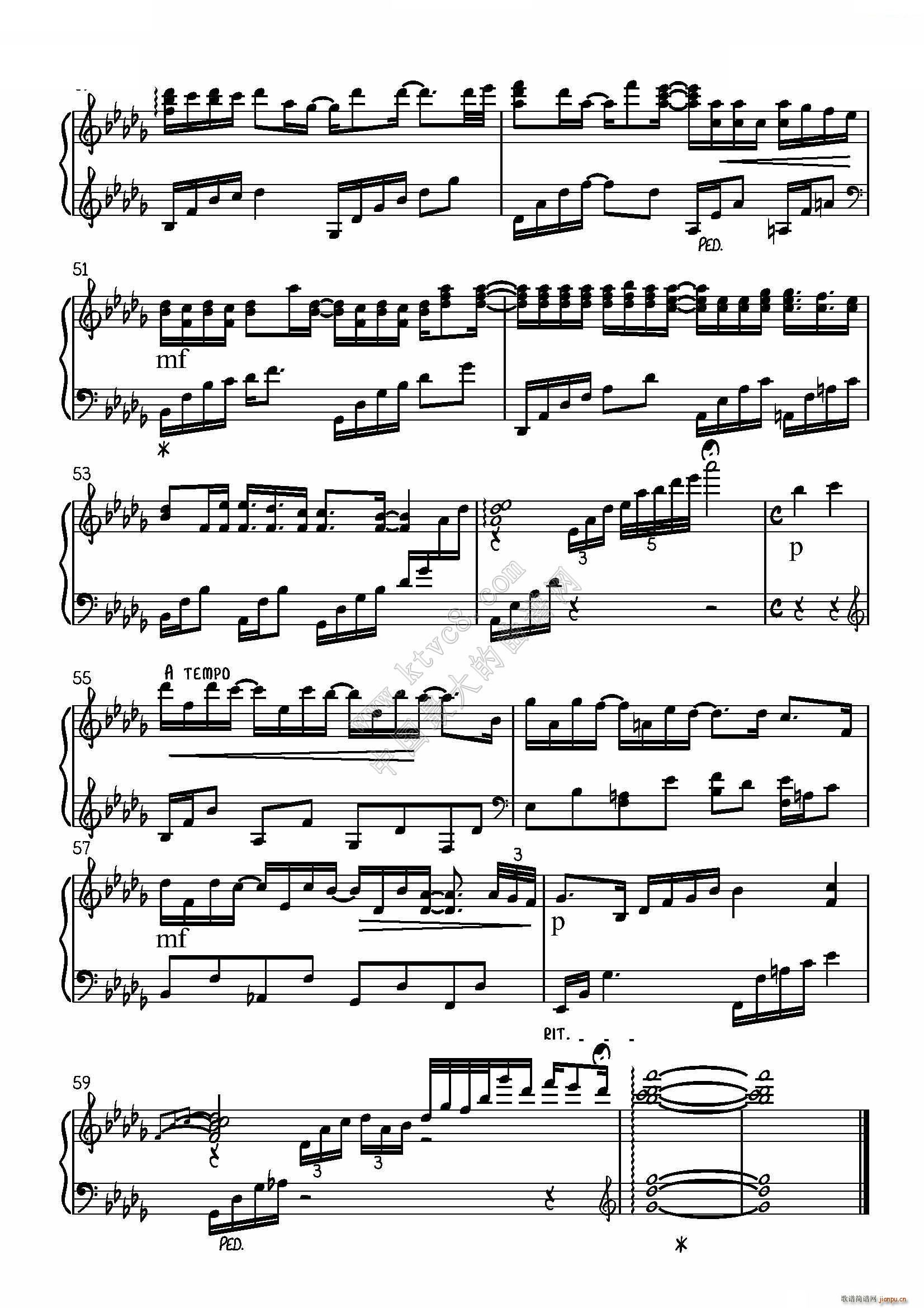 晨星 Star at Dawn(钢琴谱)6