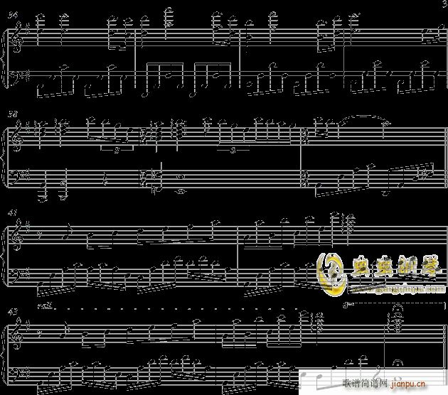 海边的星空 完美版(钢琴谱)3