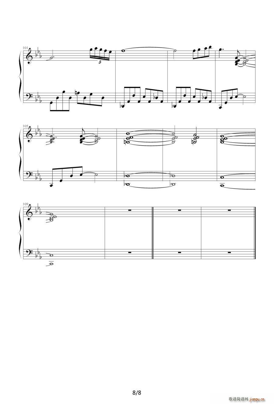 The Twilight Shore 傍晚的海岸(钢琴谱)10