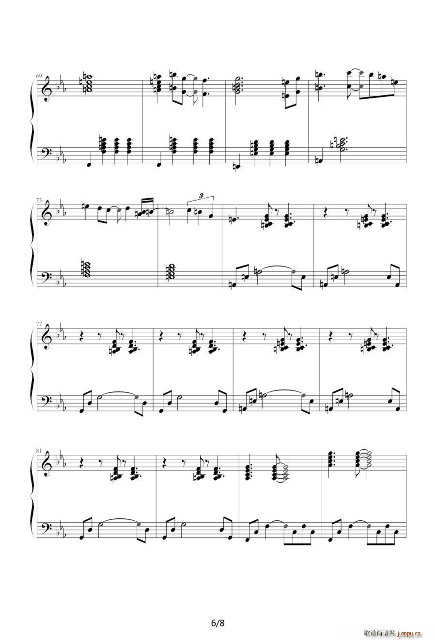 The Twilight Shore 傍晚的海岸(钢琴谱)8