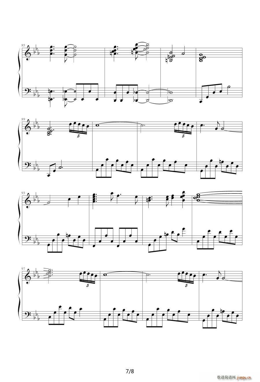 The Twilight Shore 傍晚的海岸(钢琴谱)9