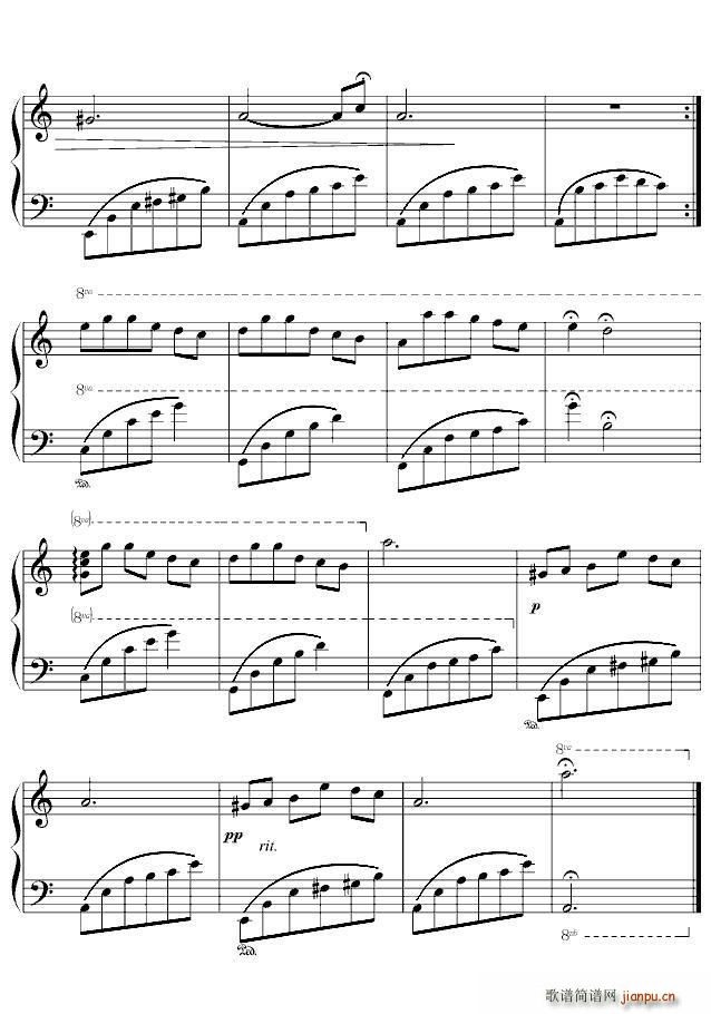 巴格达的星星 班得瑞(钢琴谱)3