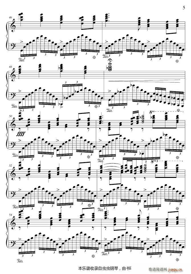 中国商调(钢琴谱)5