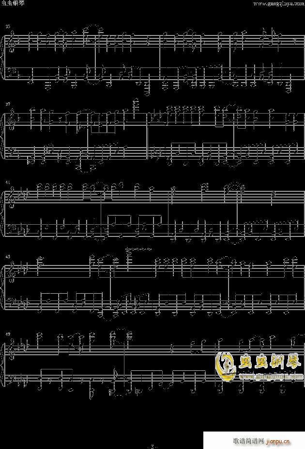 机巧少女不会受伤OP Anicaa(钢琴谱)3