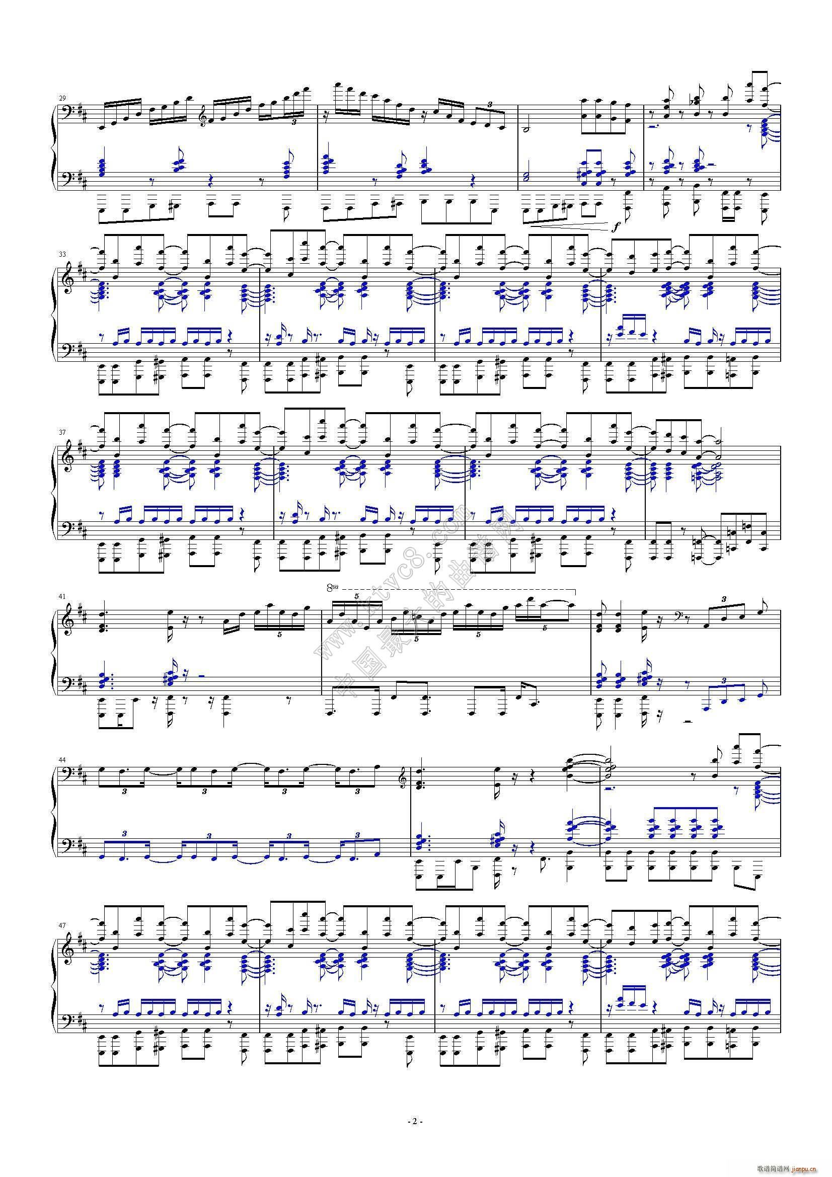 卡西欧PX330电钢示范曲一 Funk(钢琴谱)3