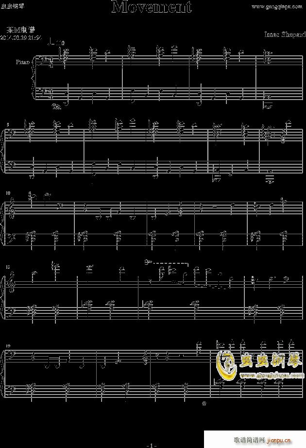 Movement(钢琴谱)1