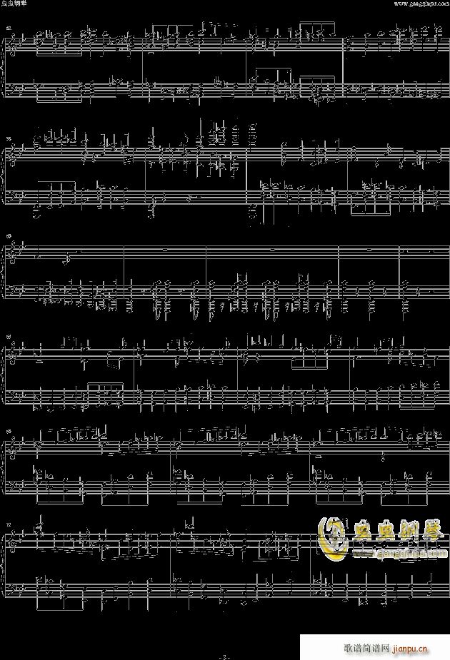 布鲁克纳第五交响曲第四乐章钢琴独奏版(钢琴谱)3