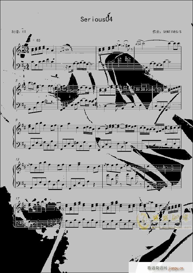 妹调教日记SERIOUS04(钢琴谱)1