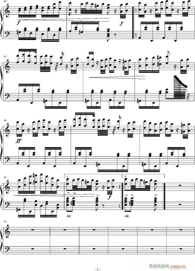 Perfect Comedy(钢琴谱)3