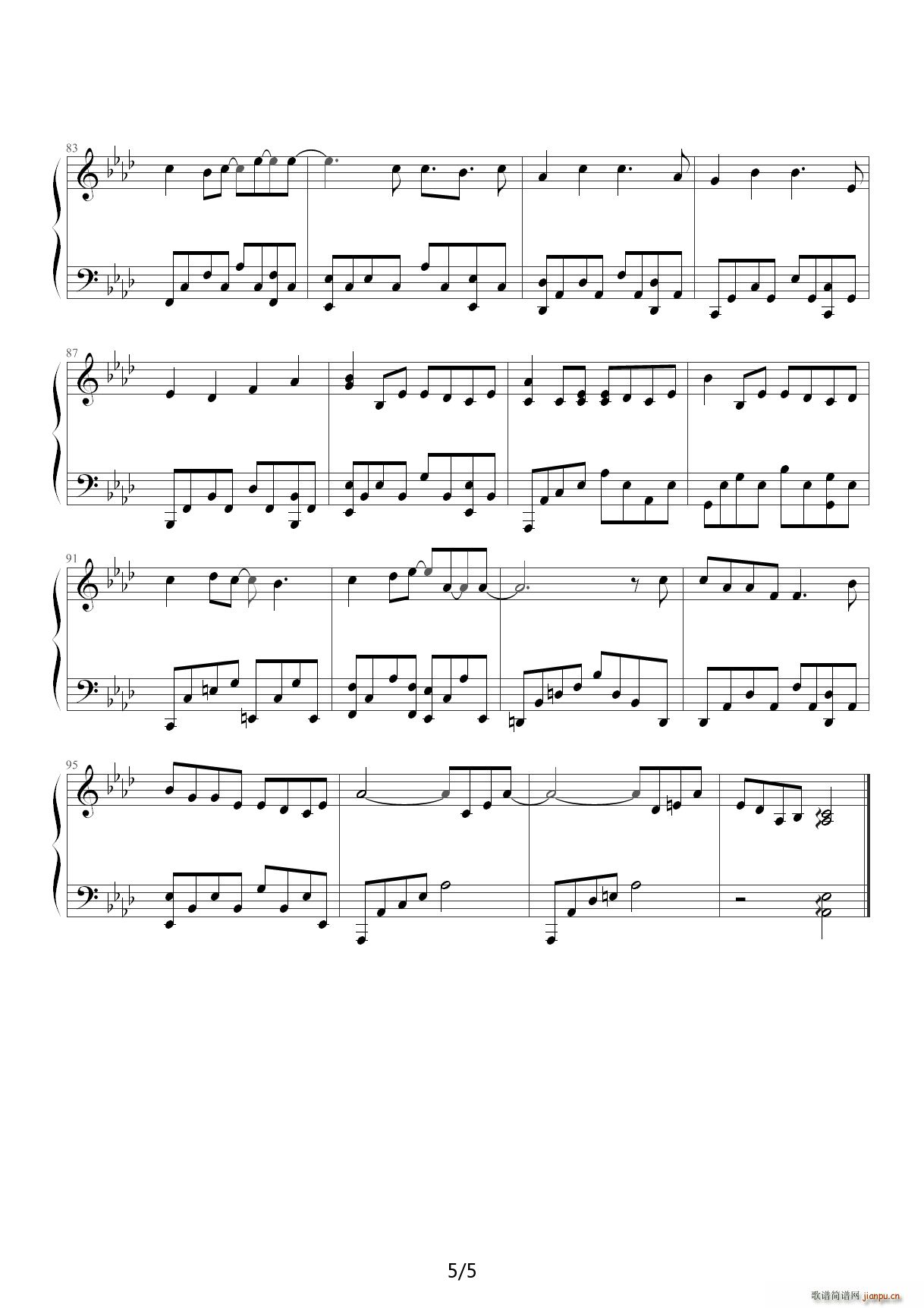 7fan3(钢琴谱)5