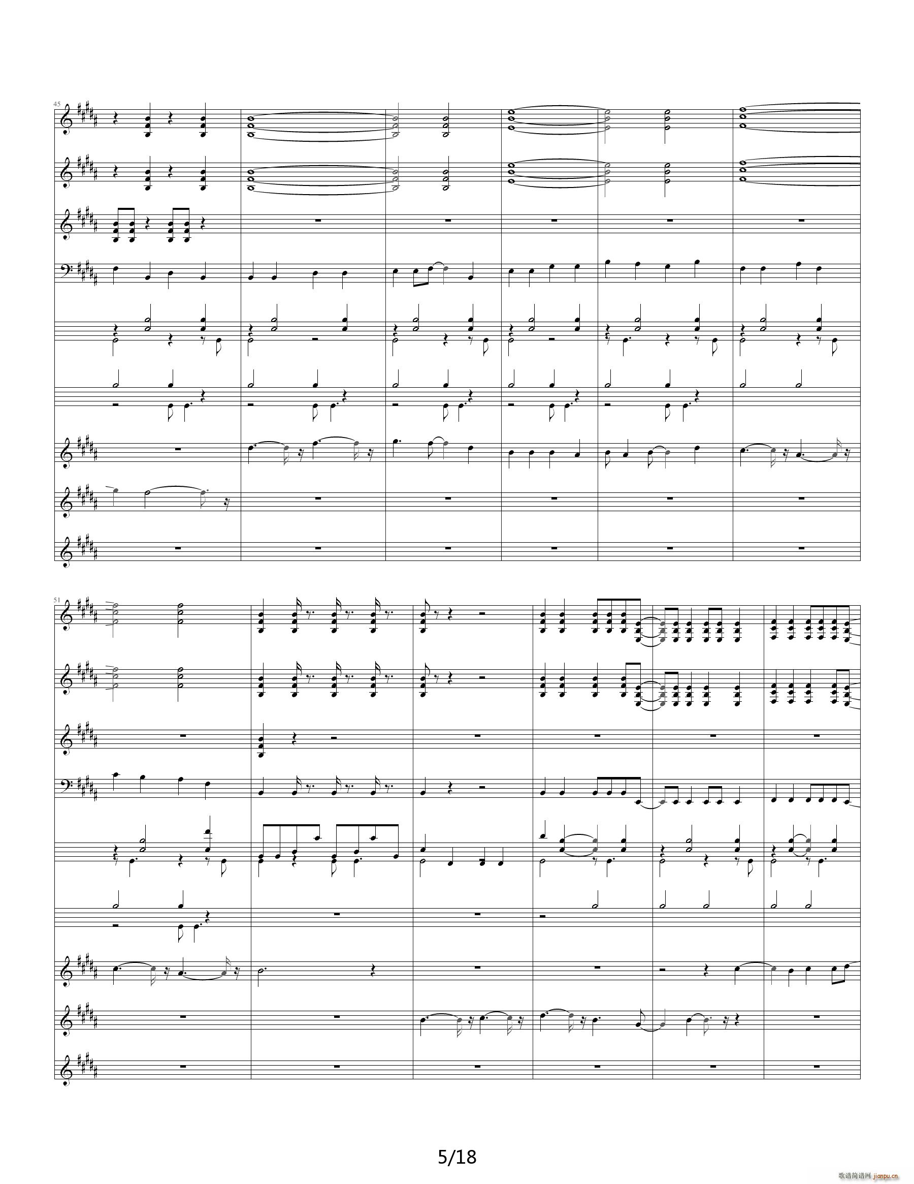 火影GO(钢琴谱)5