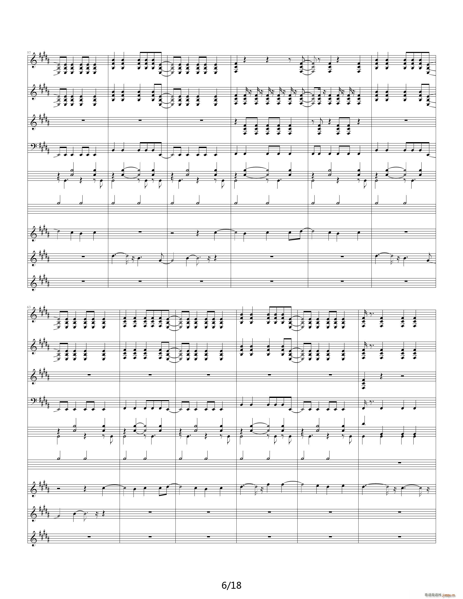 火影GO(钢琴谱)6