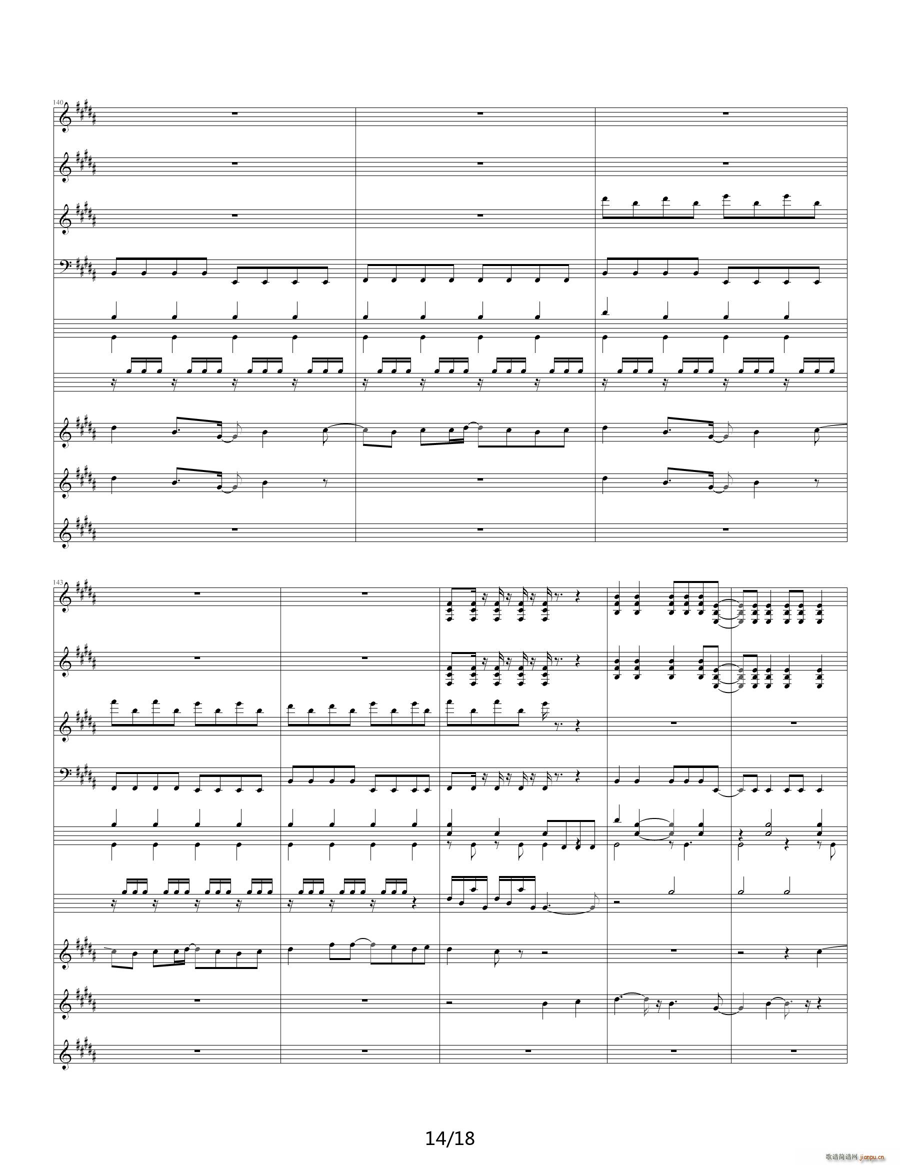 火影GO(钢琴谱)14