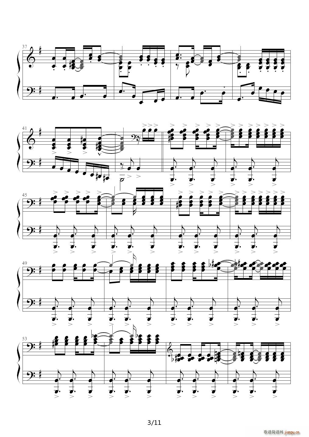 狂热的卡利普索 Crazy Calypso 爵士钢琴 G调(钢琴谱)3